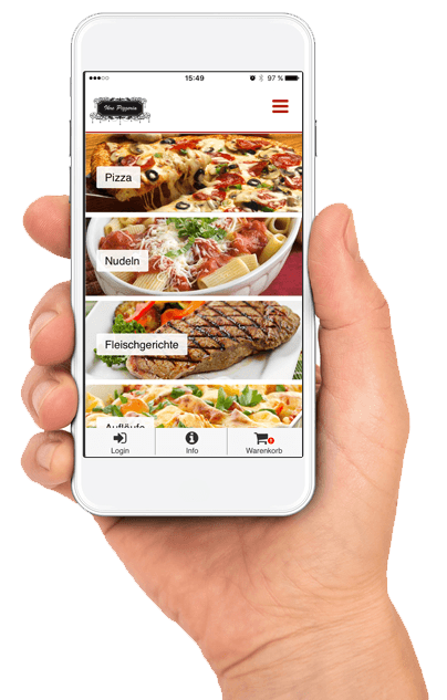 ePizza - Lieferdienst Online Shop, Bestellsystem und App › ePizza